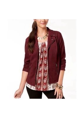 Style & Co suede Jacket size xs